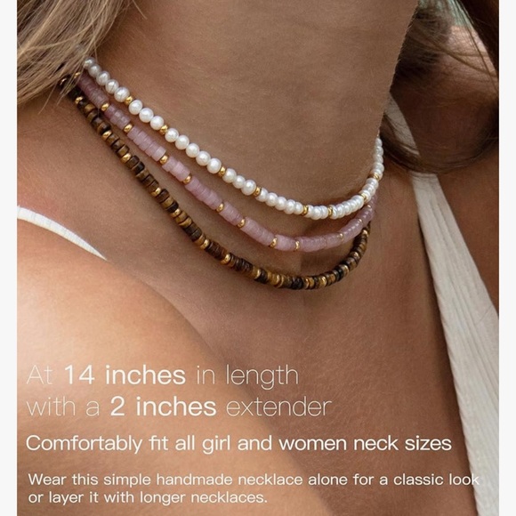 Tortoise Shell Necklace Choker - Picture 1 of 2